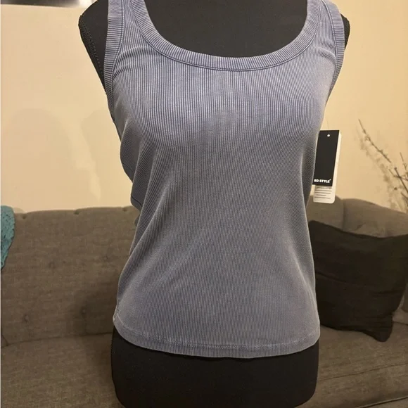 Dark Denim Tank - Picture 3 of 4